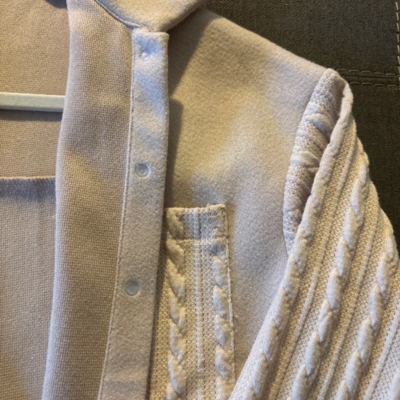 Beige sweater jacket - Picture 3 of 5